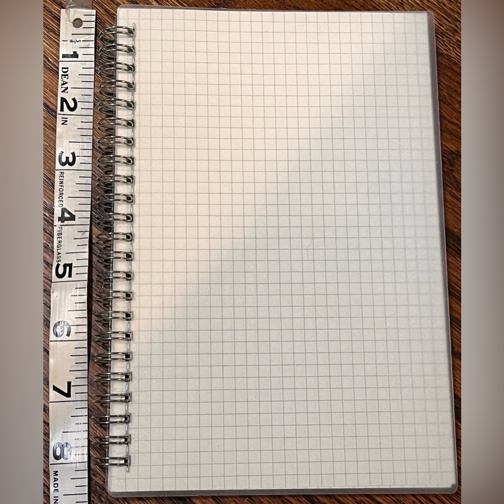 Amazon White Grid Notebook - Picture 5 of 6